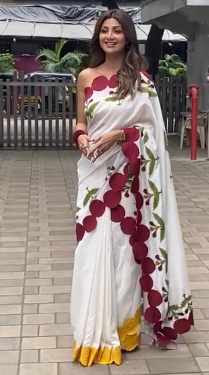 MG 289 Shilpa Shetty Designer Party Wear Sarees Catalog